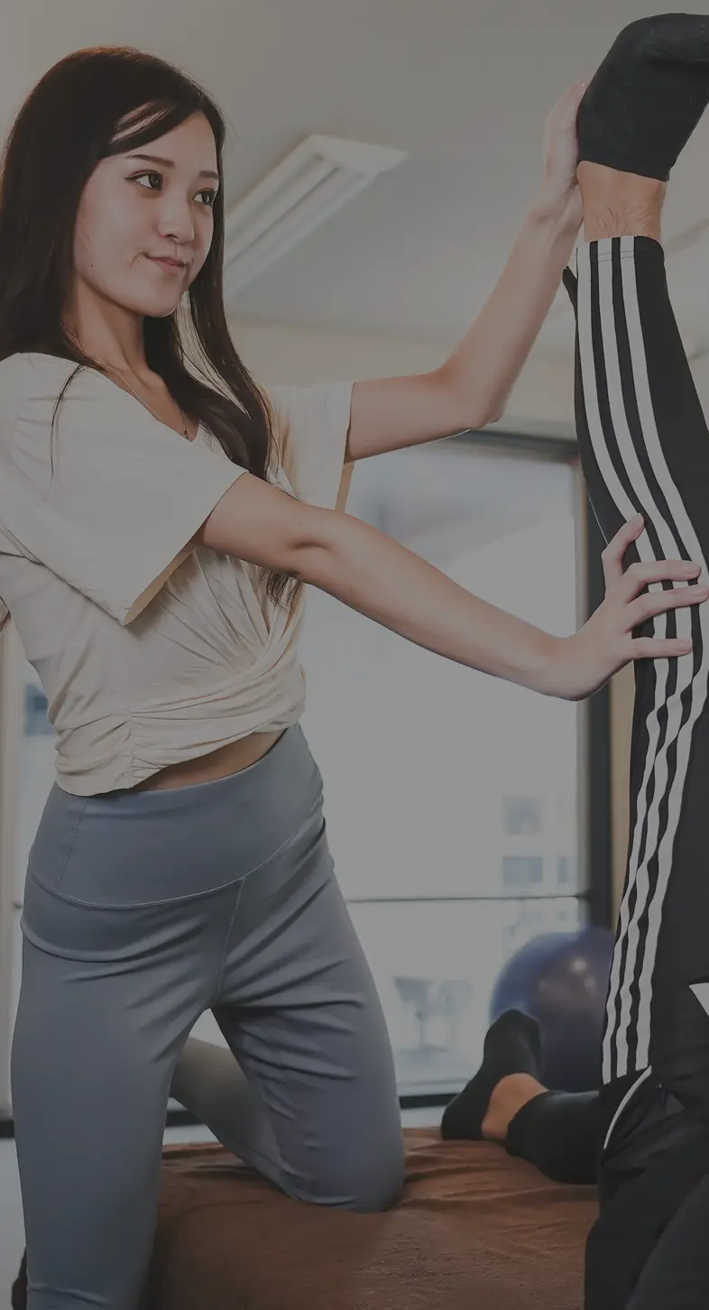 本気ストレッチ 施術風景